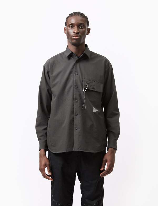 and Wander Dry Breathable Shirt - Charcoal Grey | Garmentory