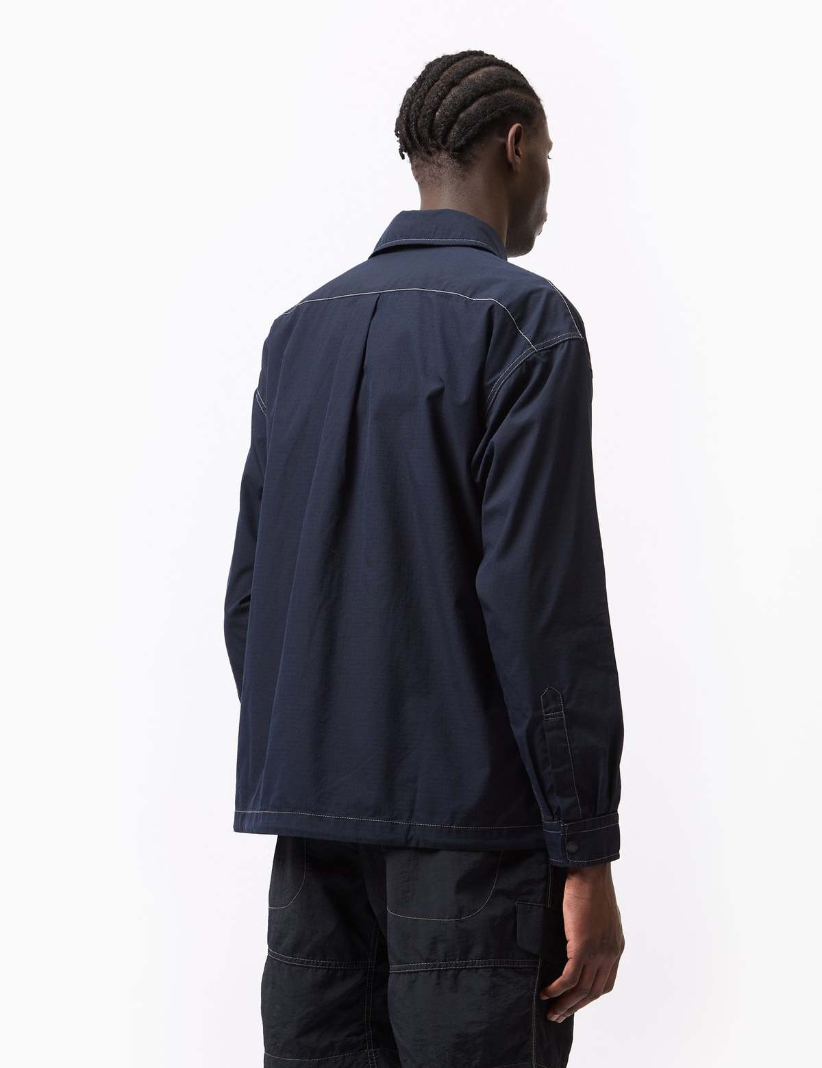 and Wander Dry Rip Shirt Jacket - Navy | Garmentory