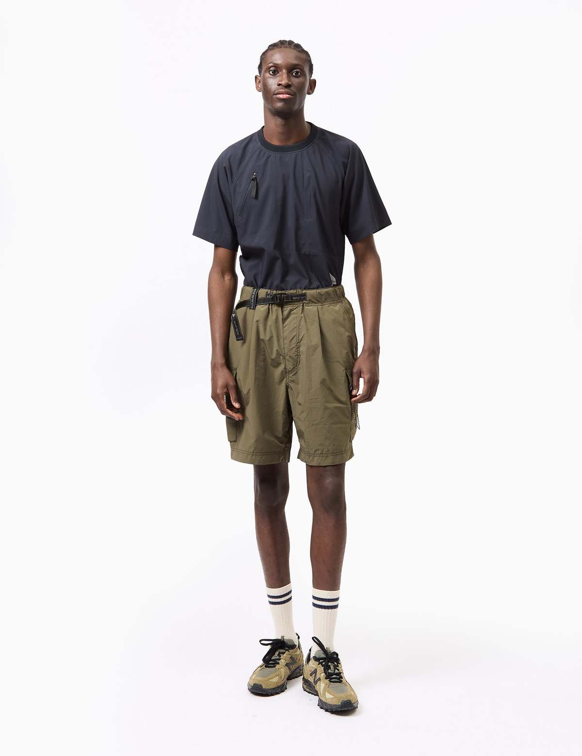 and Wander Oversized Cargo Shorts - Khaki | Garmentory