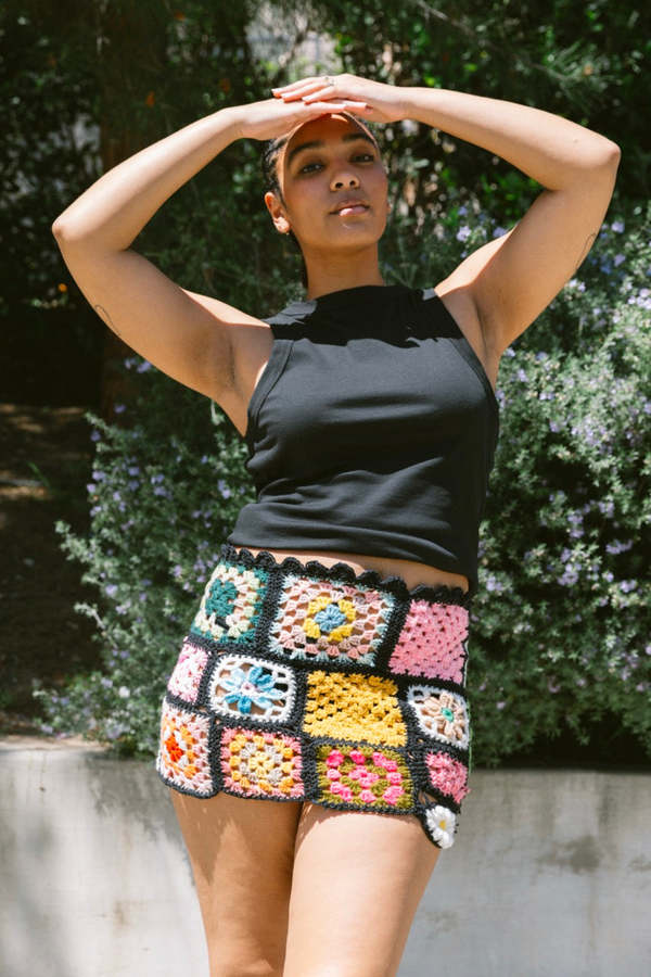 The Series NY THE CROCHET MINI SKIRT Garmentory