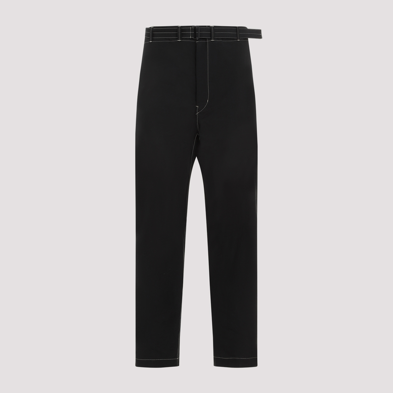Lemaire Belted Carrot Pants | Garmentory
