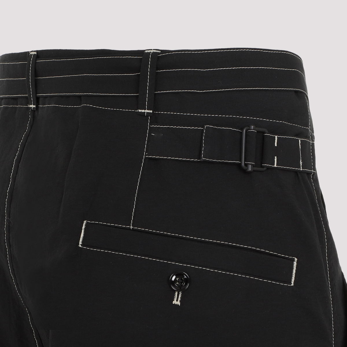 Lemaire Belted Carrot Pants | Garmentory