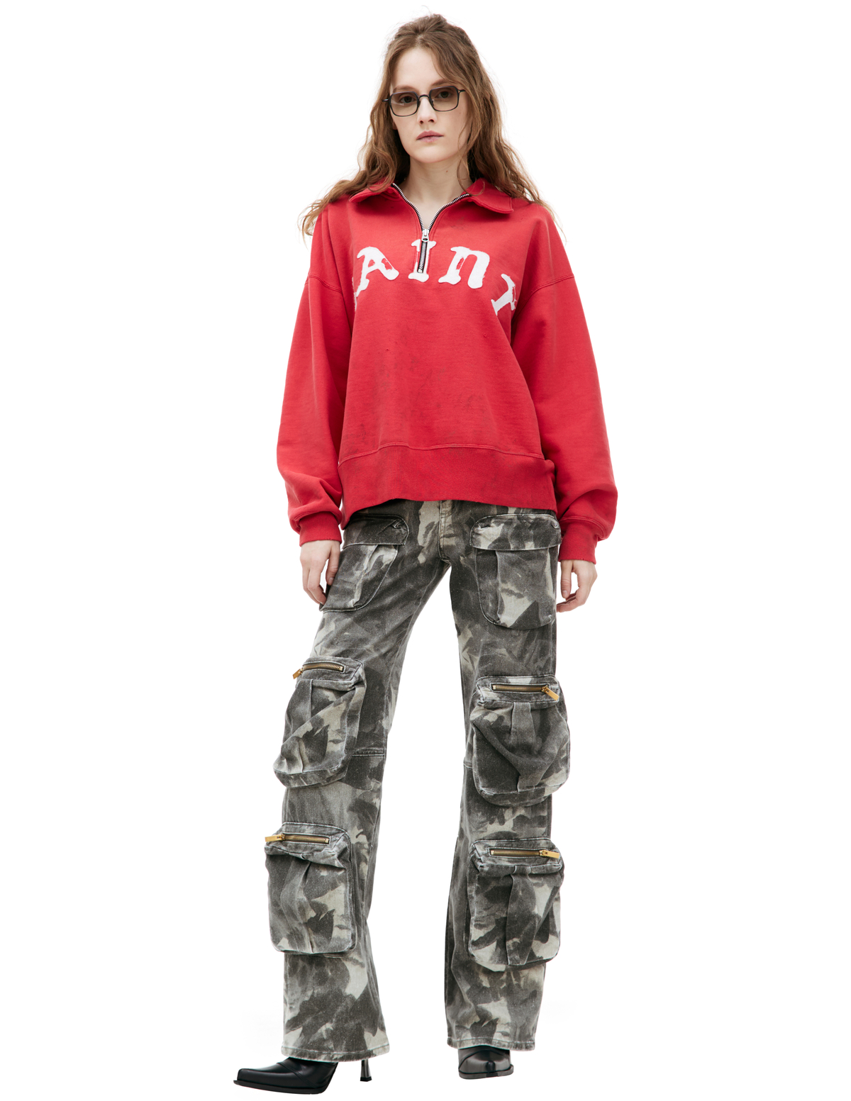 Saint Mxxxxxx Zip Up Sweatshirt | Garmentory