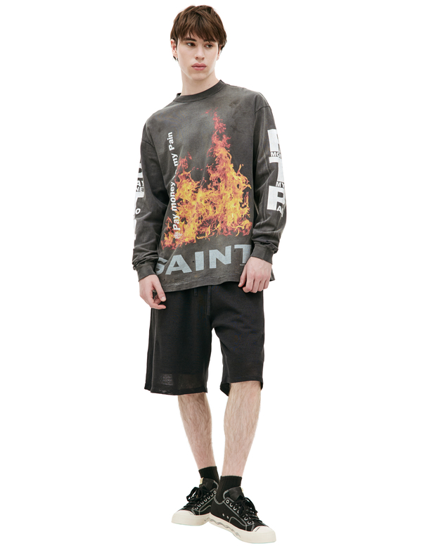 Saint Mxxxxxx Pay Money Printed Longsleeve | Garmentory