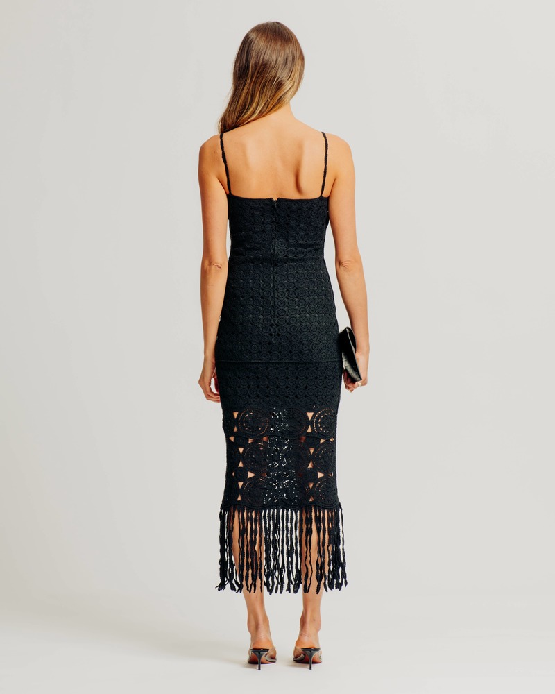TORN BY RONNY KOBO タイトワンピース Torn by Ronny Kobo Ronny Kobo Toby Dress - Black | Garmentory