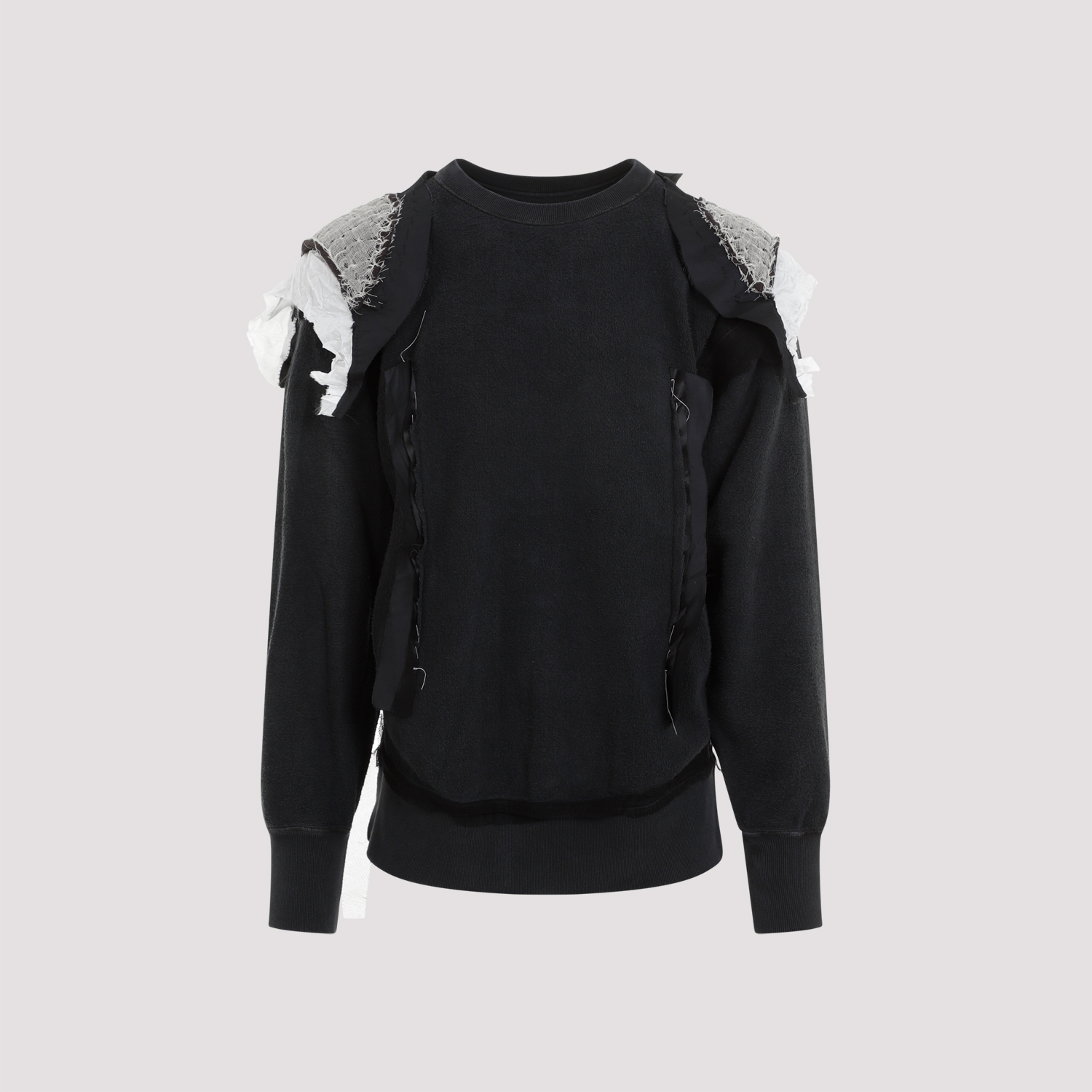 【関税&送料込】Maison Margiela Charcoal Cotton Sweatshirt Maison Margiela Sweatshirt - CHARCOAL | Garmentory