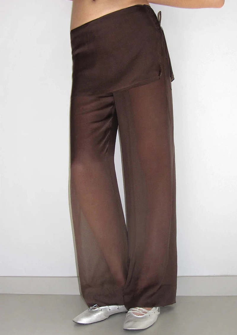 paloma wool パンツ Loup Asymmetric Cut Pants in Grey – SVRN