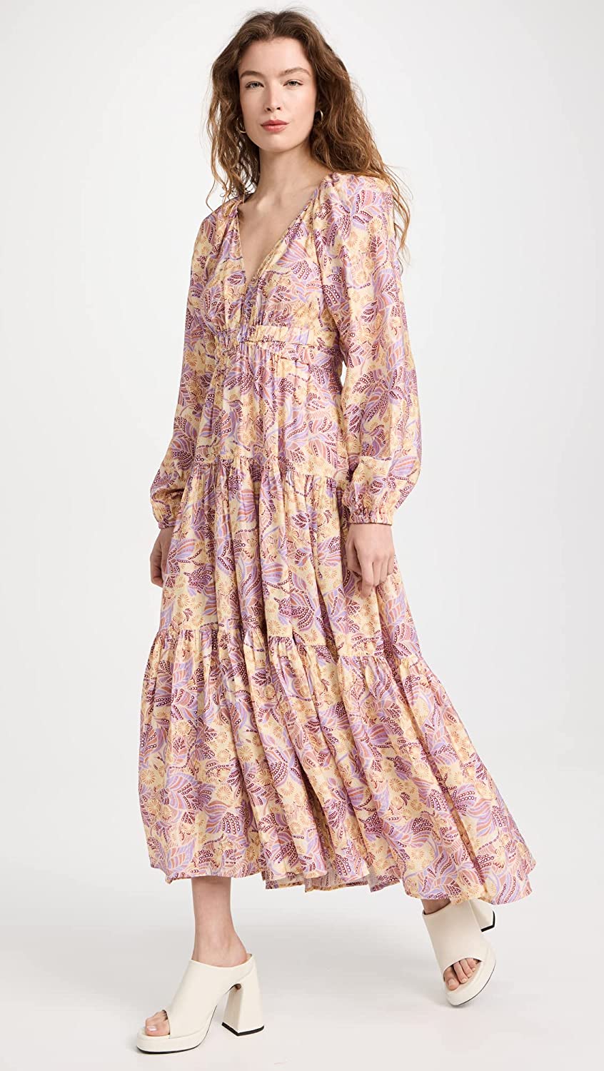 iman boho chic maxi dress LOLA BOHEMIAN HALTER MAXI DRESS