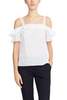 Elie Tahari Harley Blouse - White - Thumbnail 1