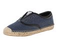 Elie Tahari Mako Denim Slip-On Oxford Espadrille Sneakers - Blue - Thumbnail 1