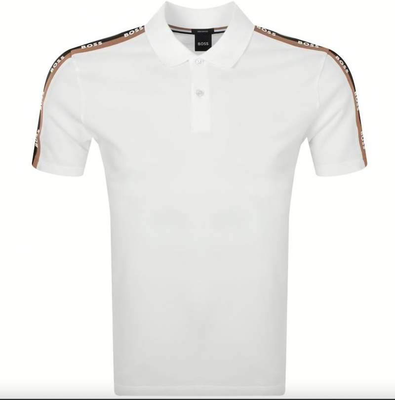 送料込★Hugo Boss★Parlay 432 01 Tシャツ BOSS H Parlay 432 Mercerised Polo T Shirt Beige | Mainline