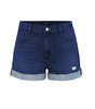 J Brand Johnny Mid Rise Shorts - Blue - Thumbnail 2