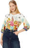 Johnny Was Delite Puff Sleeve Top - Multicolor - Thumbnail 1