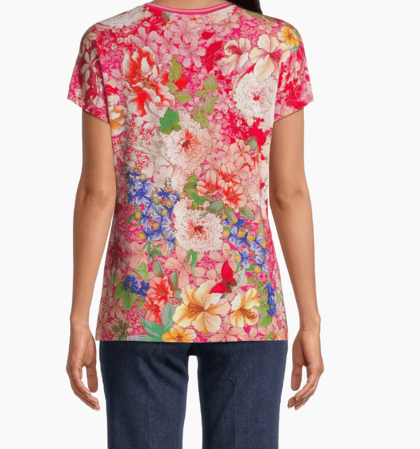 Johnny Was Frame Relaxed Dolman-Sleeve T-Shirt - Multi