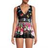 Johnny Was Mari Skirted One Piece - Butterfly Floral - Thumbnail 6