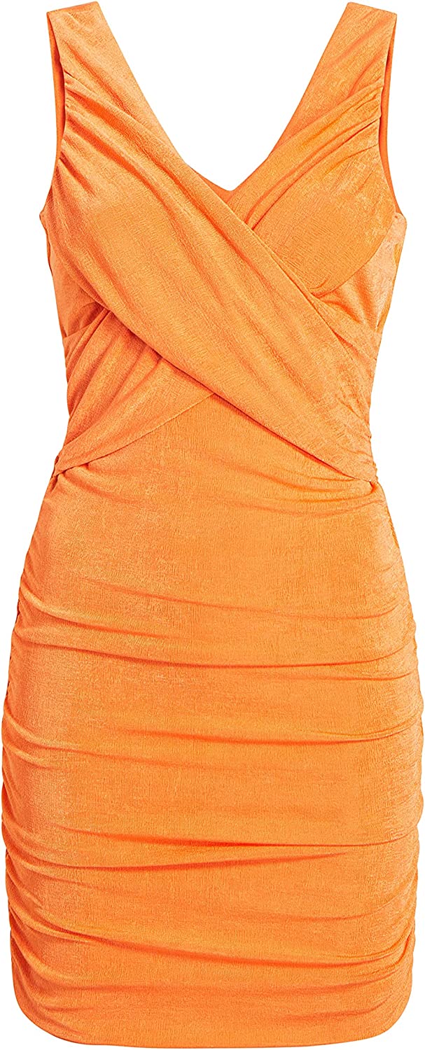 open lace back dress Orange Cut Out Summer Dress (Likely)