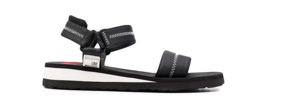 LOVE MOSCHINO SANDAL - BLACK