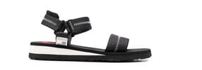 LOVE MOSCHINO SANDAL - BLACK - Thumbnail 1