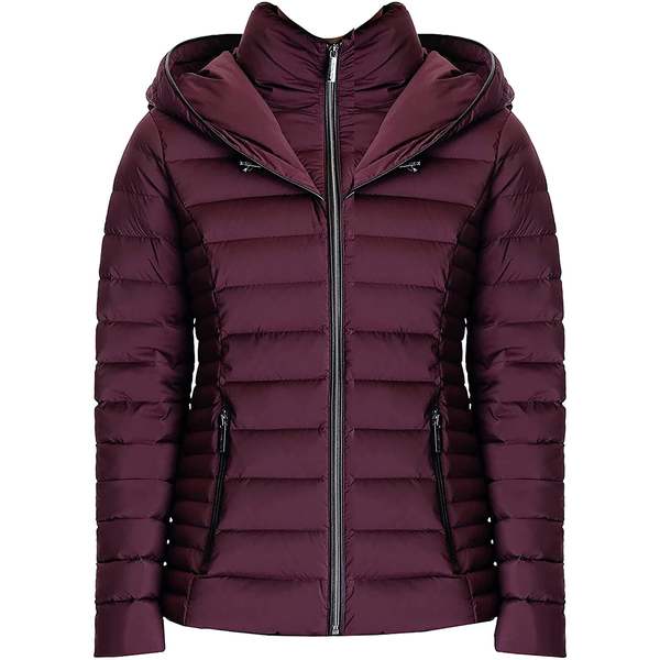 Michael Kors Women Short Down with Bib - Burgundy