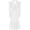 Philosophy di Lorenzo Serafini Cotton Long Sleeve Dress - White - Thumbnail 1