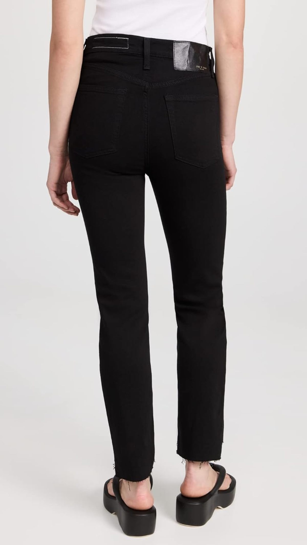 loin 井川遥slim denim BLACK Ami Skinny Jeans In Sure Stretch® Denim - Black Black | NYDJ