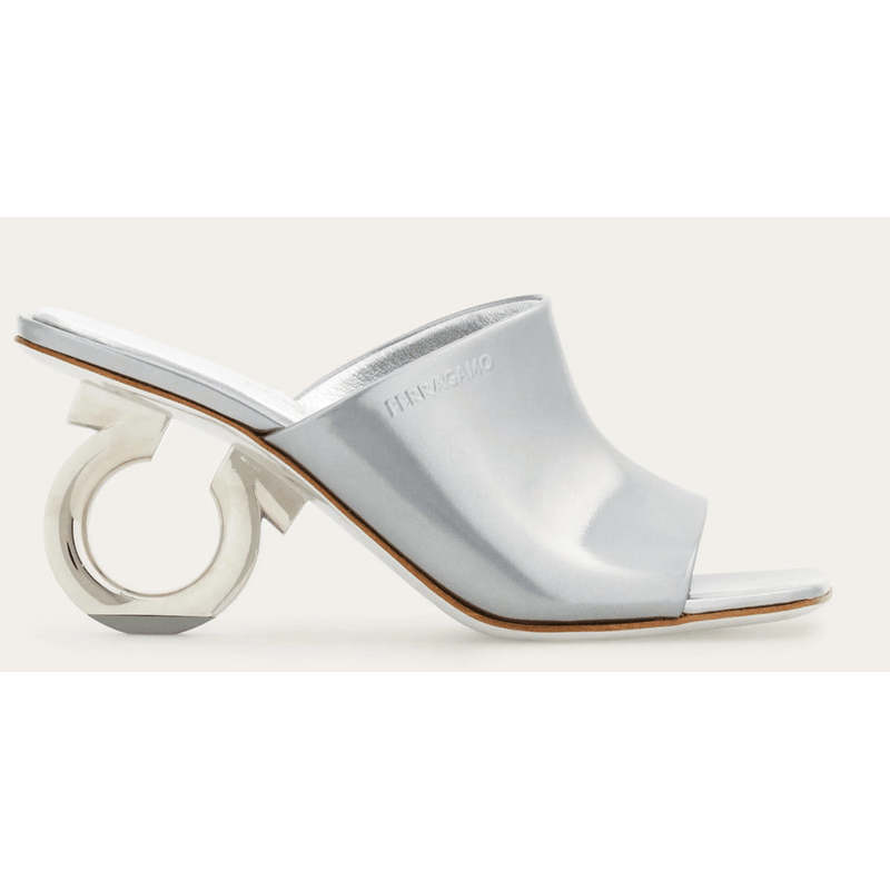サンダル・ミュール Salvatore Ferragamo Back Leather Slide Mules Salvatore Ferragamo Back Leather Slide Mules (FERRAGAMO