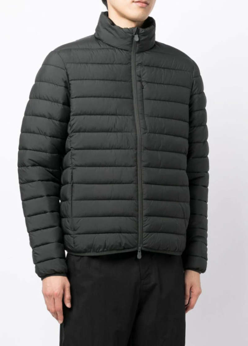 Save The Duck Erion Black Quilted Puffer Coat Jacket Save The Duck Erion Black Quilted Puffer Coat Jacket