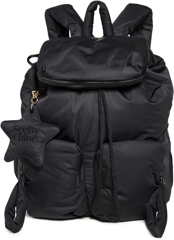 【未使用】SEE BY CHLOE バッグ ジョイライダー ボア Black SEE BY CHLOE - 【未使用】SEE BY CHLOE バッグ ジョイライダー ボア