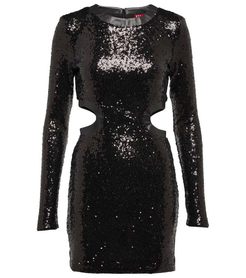 staud glitter dress STAUD