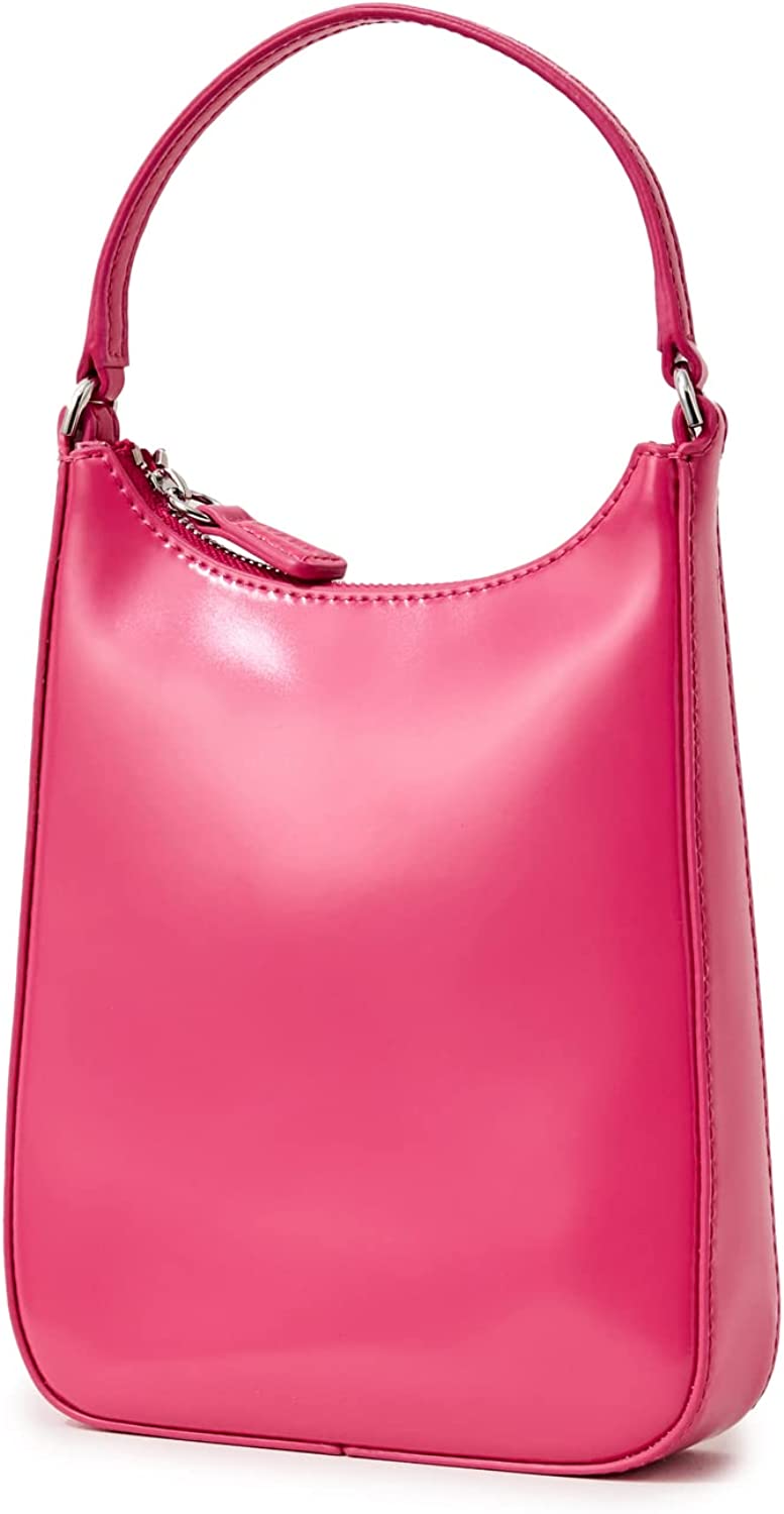 Crossbody Bag Removable Strap Women Ribbed Sling Bag With