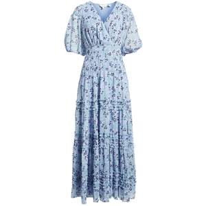 fitted lace wedding dress Ted Baker Anna Gathered Neck Maxi Dress – Bluefly