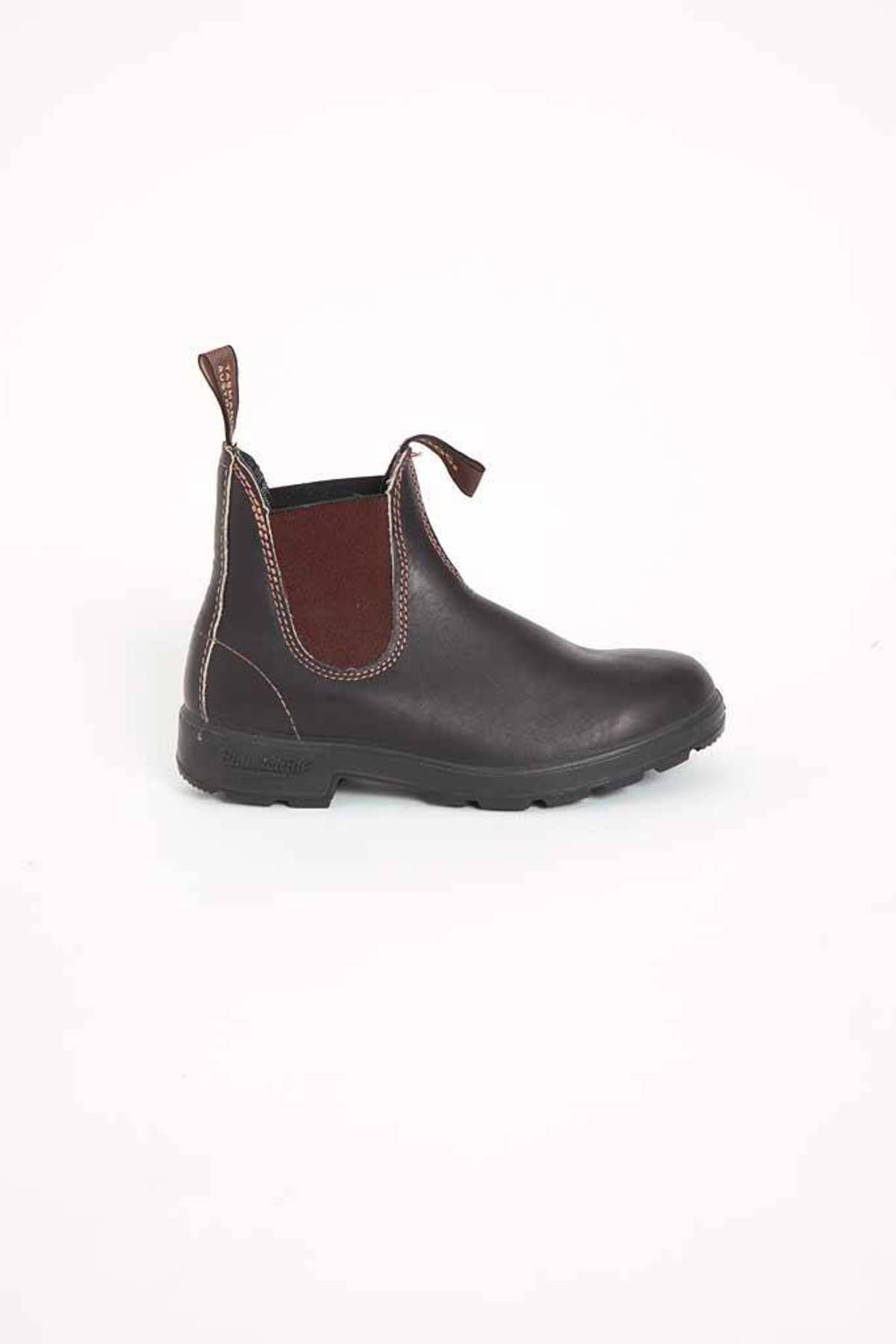 Blundstone 500 Elastic V Cut Boot - Stout Brown - Image 1 of 4