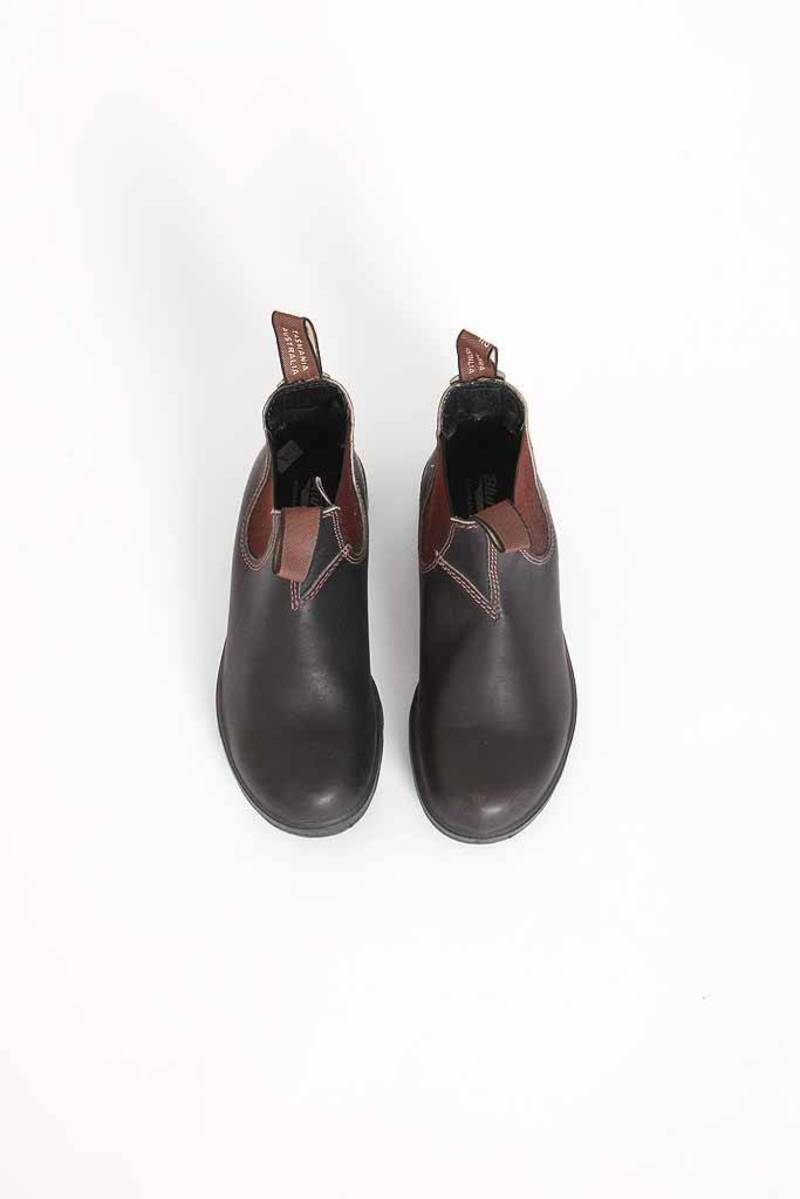 Blundstone 500 Elastic V Cut Boot - Stout Brown