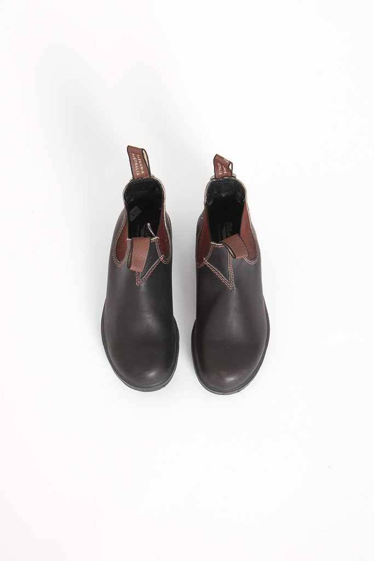 Blundstone 500 Elastic V Cut Boot - Stout Brown - Image 3 of 4