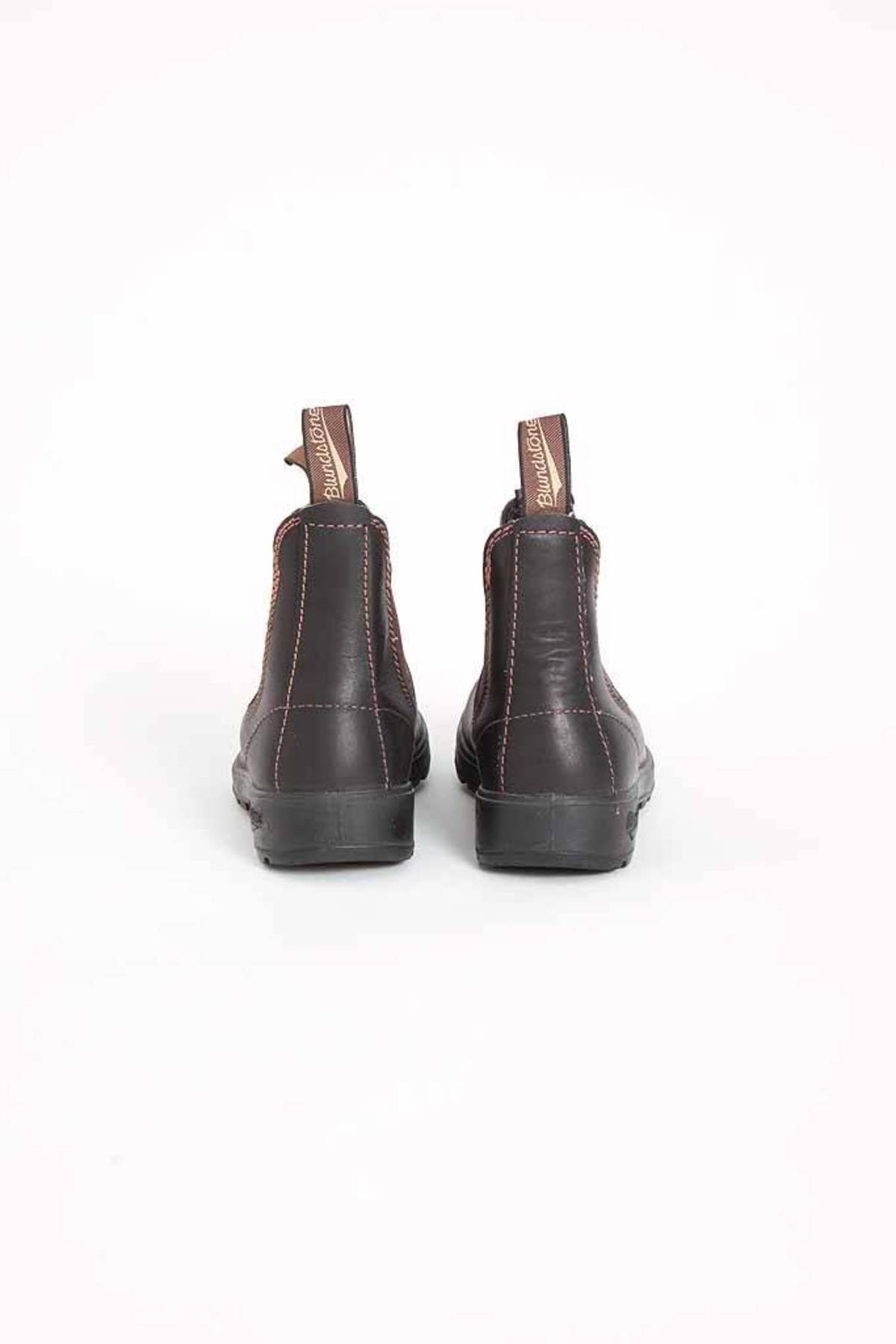 Blundstone 500 Elastic V Cut Boot - Stout Brown - Image 4 of 4