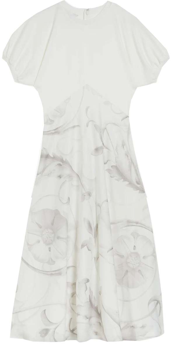 princess polly baby blue dress Ted Baker London Savina Floral Jacquard Skater Dress