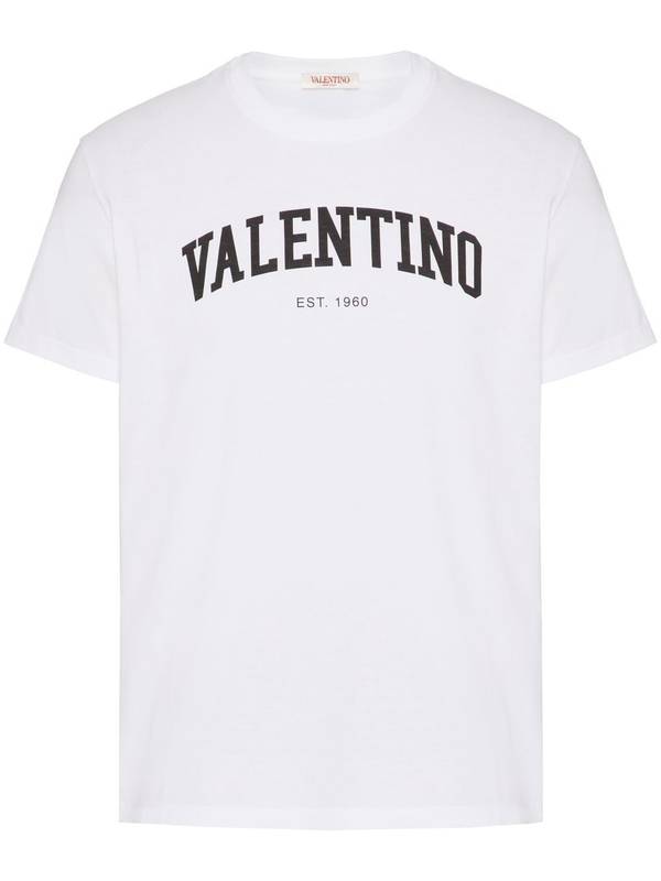 【VALENTINO】VLTN Regular Fit Short-Sleeved T-Shirt/送料込み Valentino-Garavani-Black-Red-