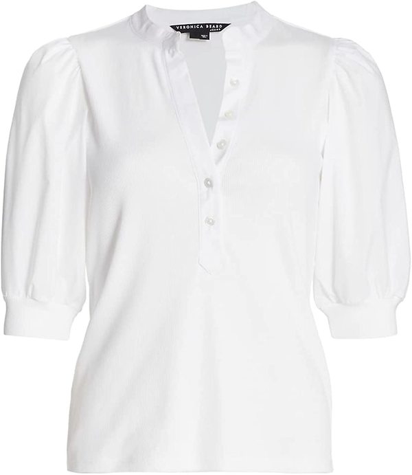 Veronica Beard Coralee Top - White