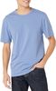 Vince Garment Dye Short Sleeve Crew Neck T-Shirt - Light Blue - Thumbnail 1