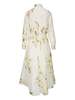 Zimmermann Harmony Draped Shirt Dress - Ivory Magnolia - Thumbnail 2