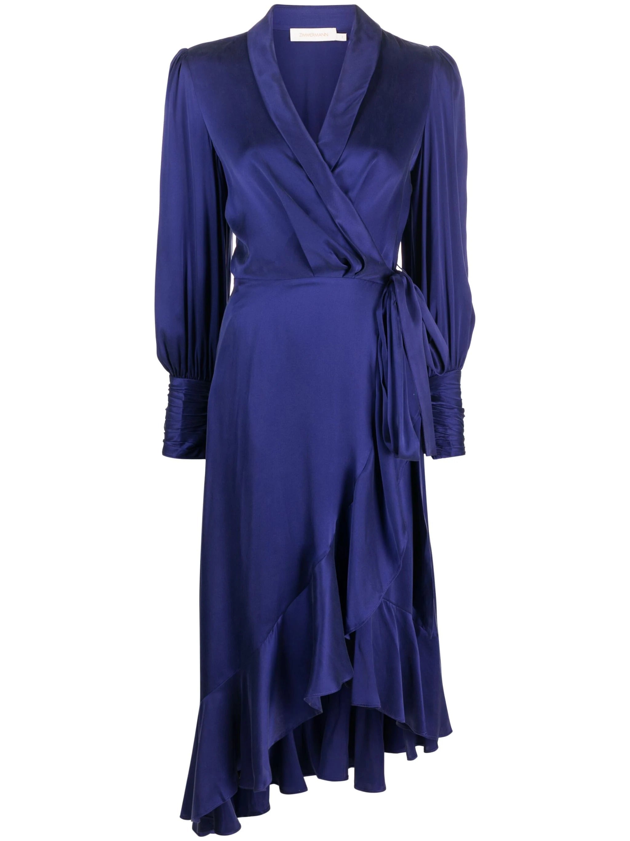 silk wrap midi dress zimmermann Wanderlust belted printed cotton-voile wrap midi dress - green