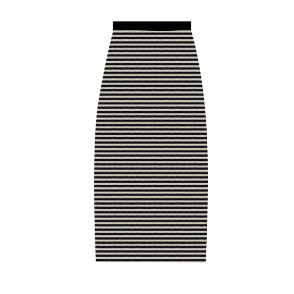 Clare V. Le Tube Skirt - Black/Cream Clare V. Le Tube Skirt - Black/Cream
