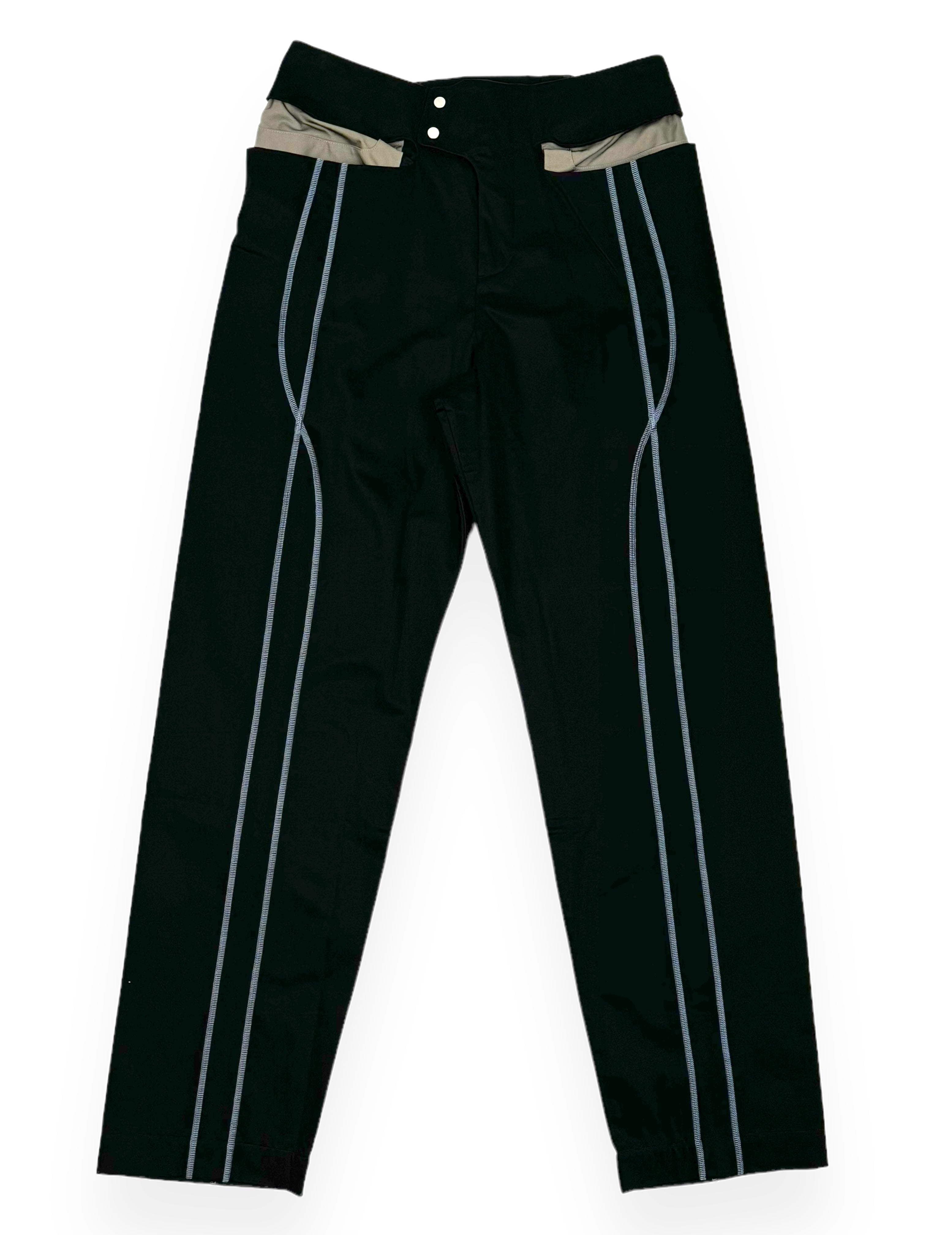 J.L - A.L _Black Binate Trousers