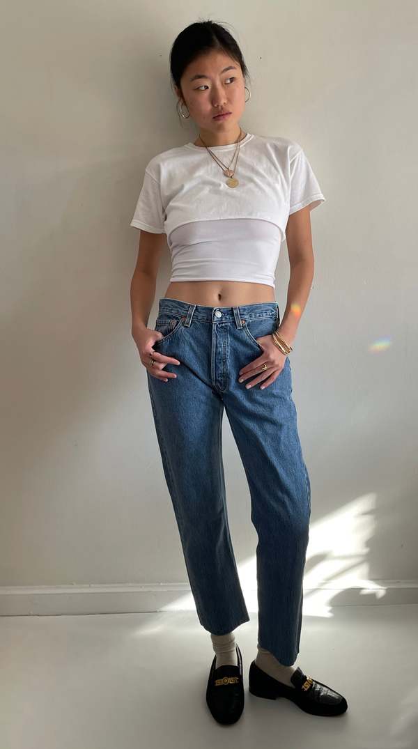 Vintage 80s Levi's 501 Button Fly Jeans - Medium Wash Vintage 80s Levi's 501 Button Fly Jeans - Medium Wash
