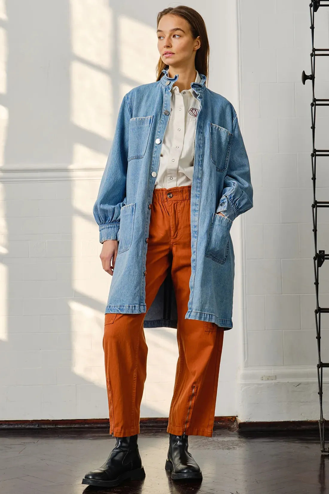 Seventy Mochi Pablo Trench Coat Rodeo Vintage