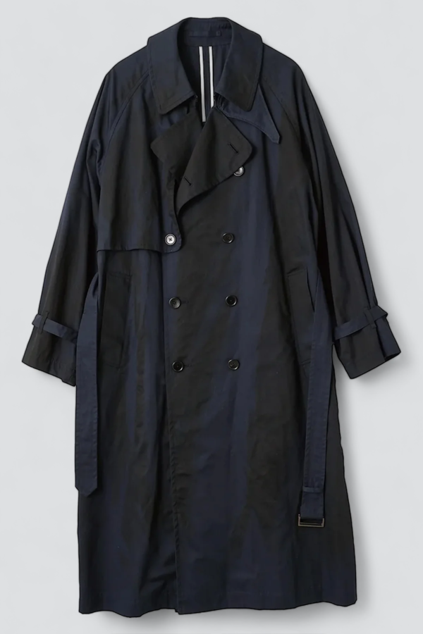 値下げしました！YOKE SPRAY PRINTED TRENCH COAT Yoke Spray Printed