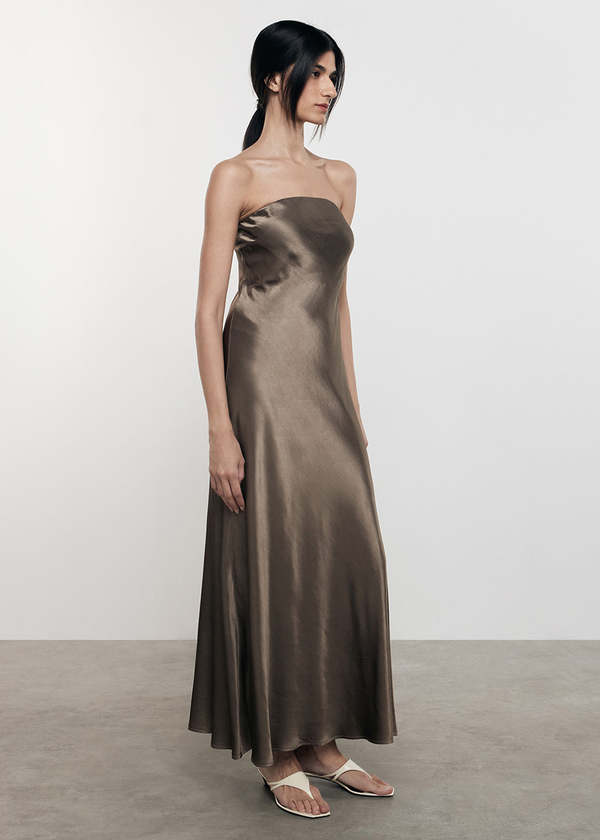 kosta silk dress Reformation Kosta Silk Dress