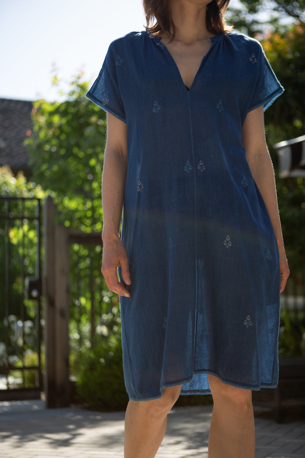 chinese dress ladies Linen Pinafore Dress 'Mary Lou', Smock Dress Linen