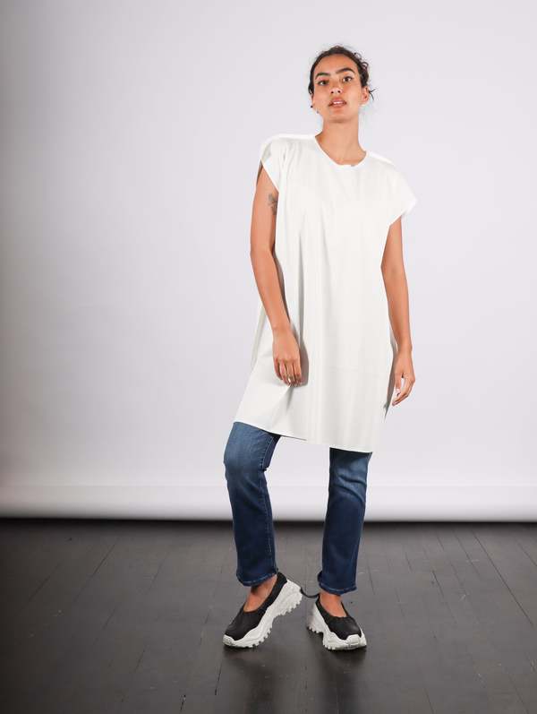 Pleats Please by Issey Miyake A-POC Form Tunic - Off White
