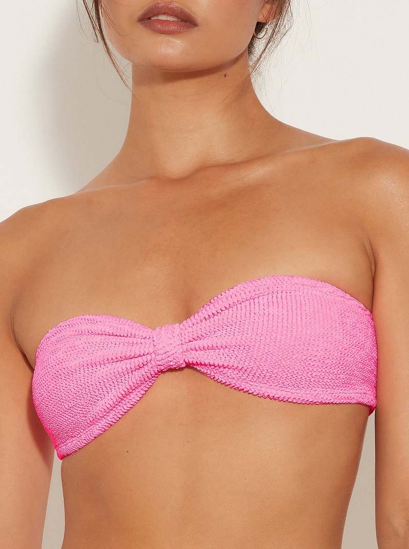 【関税込み】Hunza G ピンク Tina ビキニ Pink Tina Bikini by Hunza G on Sale